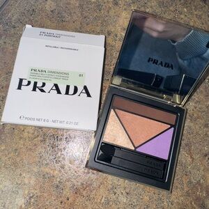 Prada Dimensions Eyeshadow Palette - Brown and Purple